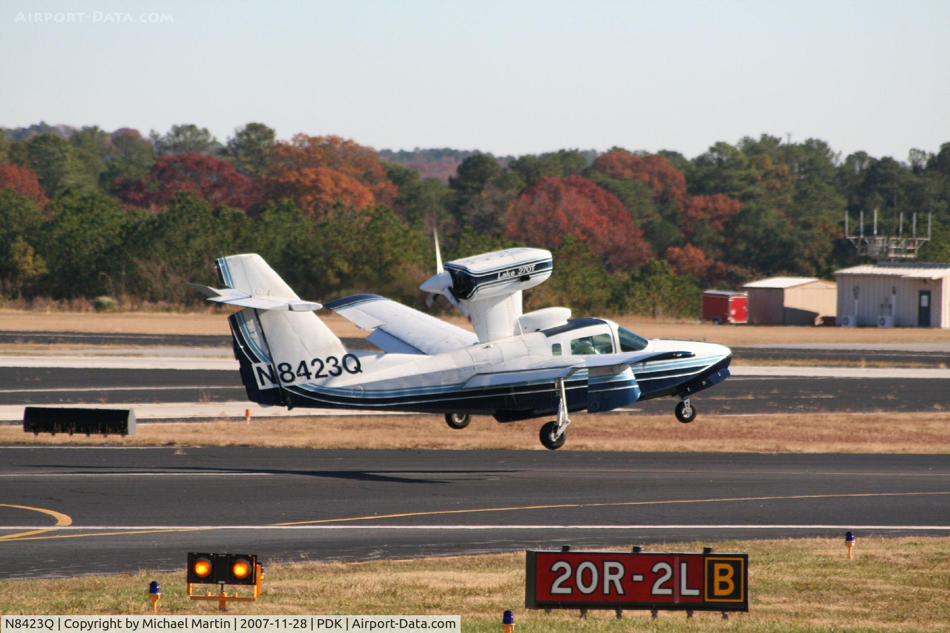 N8423Q, Aerofab Inc LAKE LA-250 C/N 91, Looking for Water!