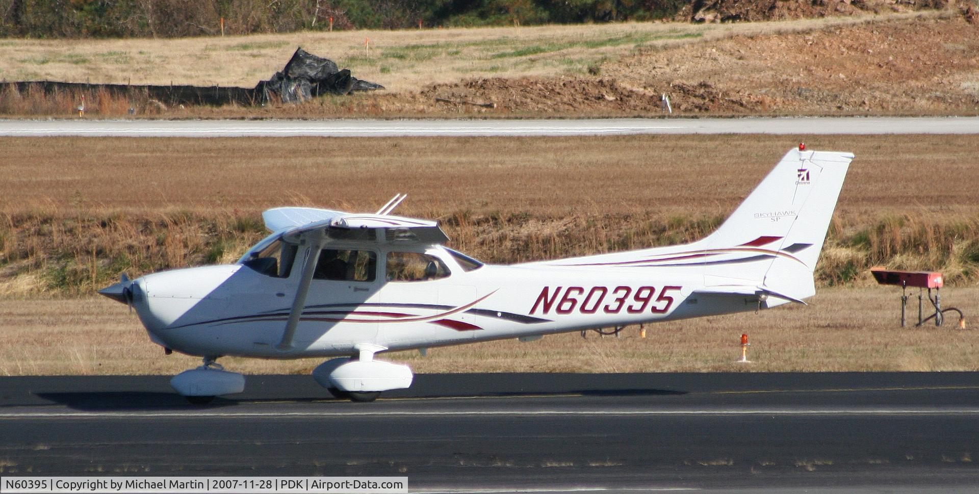 N60395, 2006 Cessna 172S Skyhawk SP C/N 172S10226, Landing Runway 2L