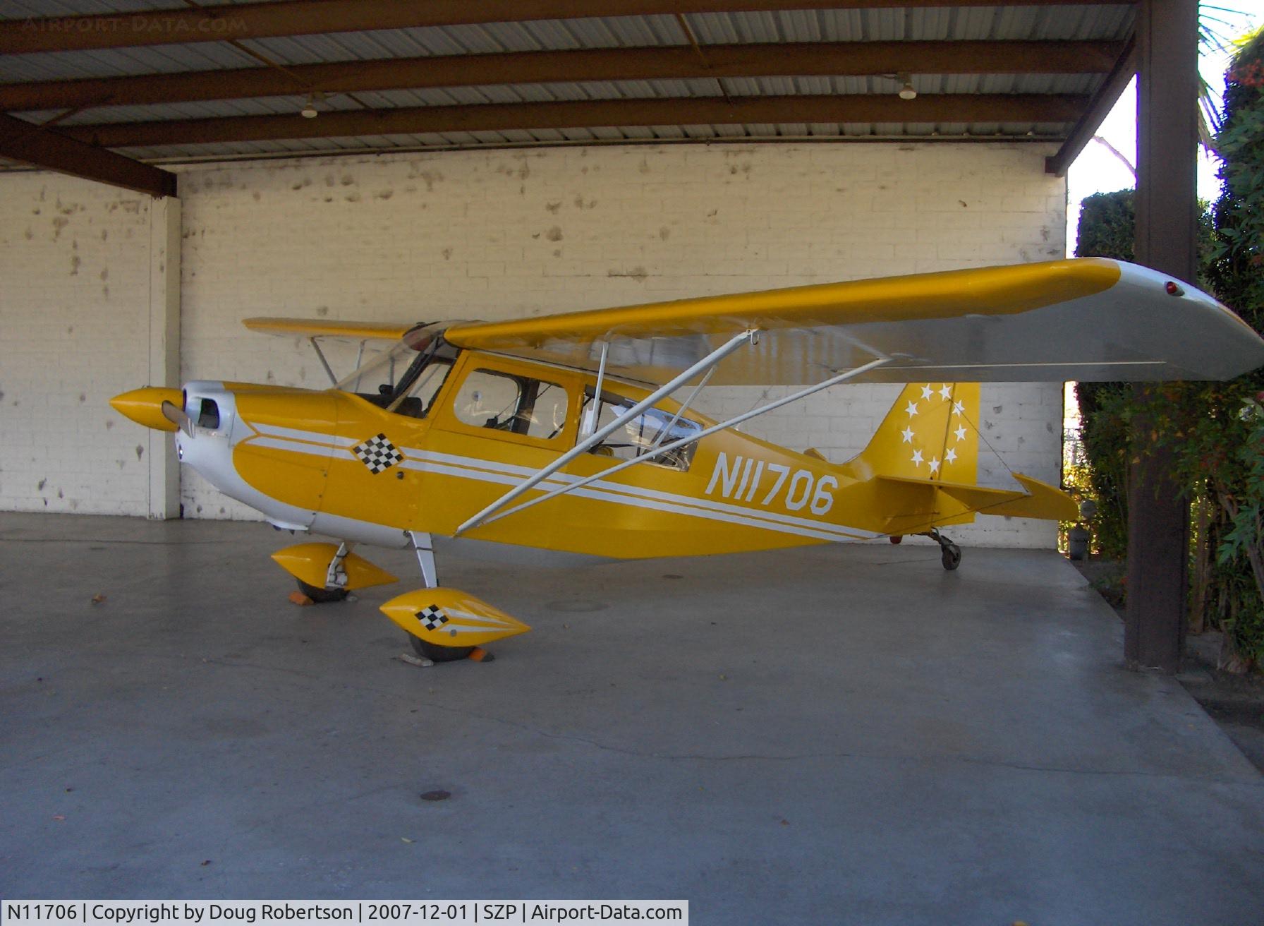N11706, 1972 Bellanca 7KCAB Citabria C/N 319-72, 1972 Bellanca 7KCAB CITABRIA, Lycoming IO-320-E2A 150 Hp, restricted class, agricultural and pest control