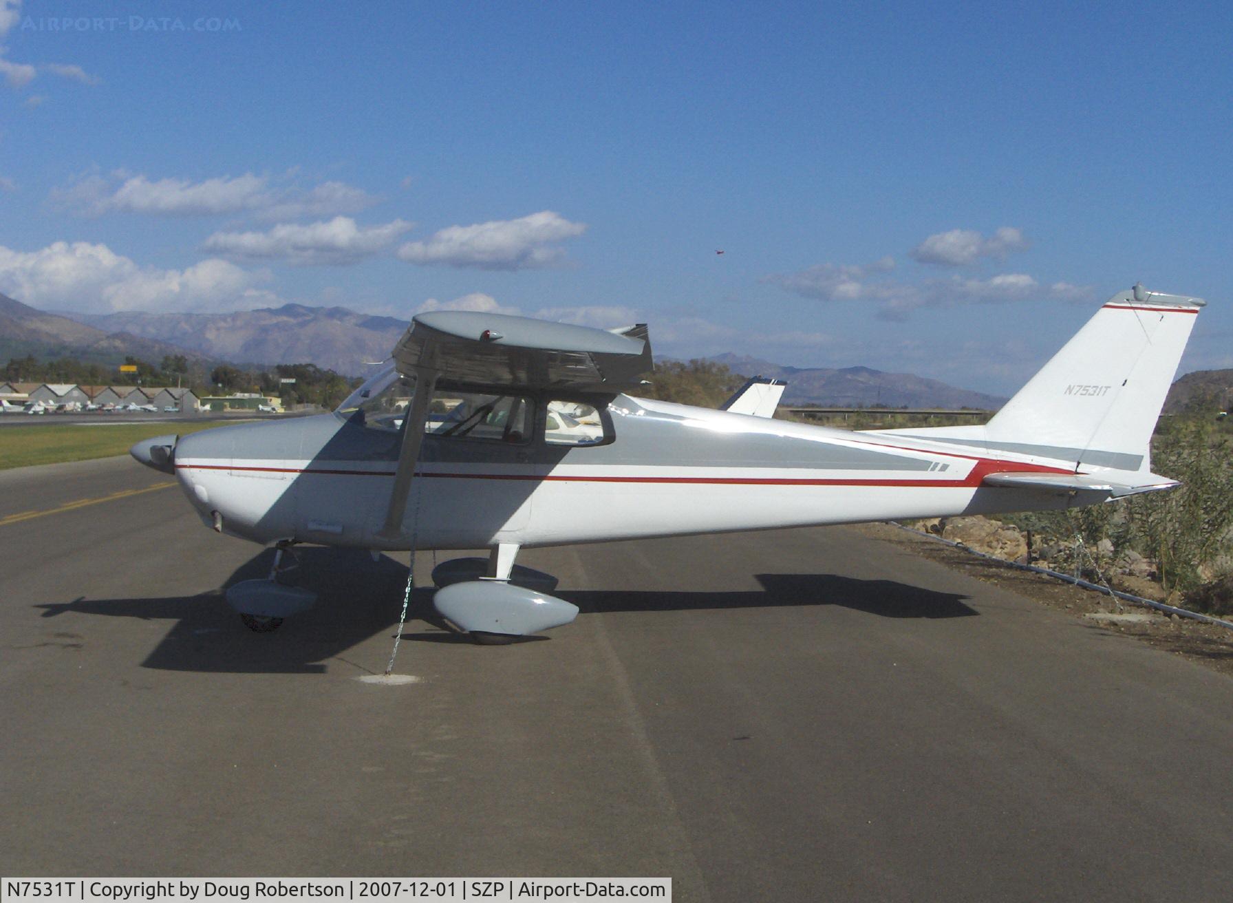 N7531T, 1959 Cessna 172A C/N 47131, 1959 Cessna 172A, Continental O-300 145 Hp (1959 was first year of swept tail)