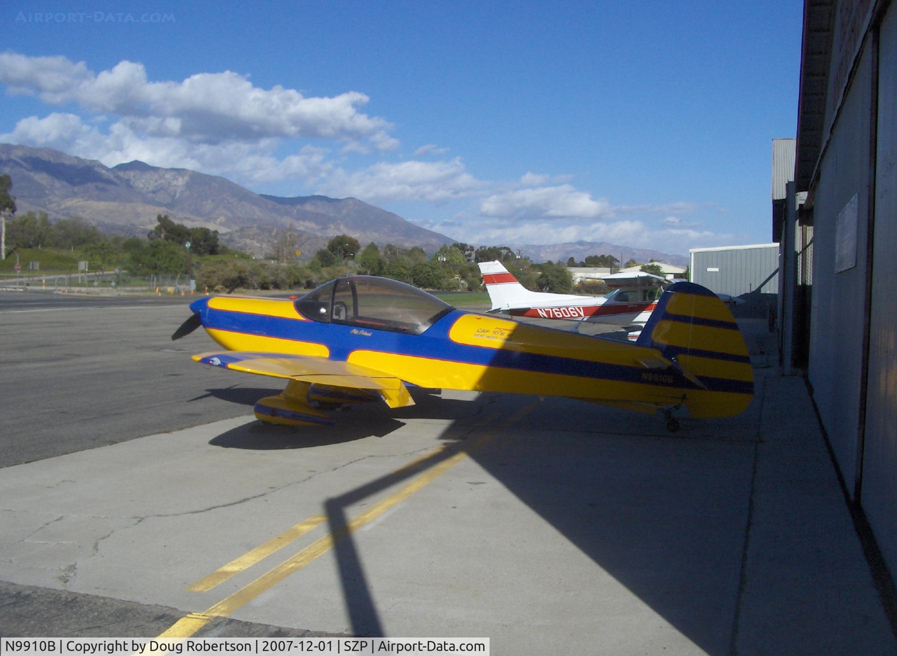 N9910B, Mudry CAP-10B C/N 267, 1993 Avions Mudry Et Cie CAP 10B 'Honey Bee' Acrobatic, Lycoming AEIO-360 180 Hp