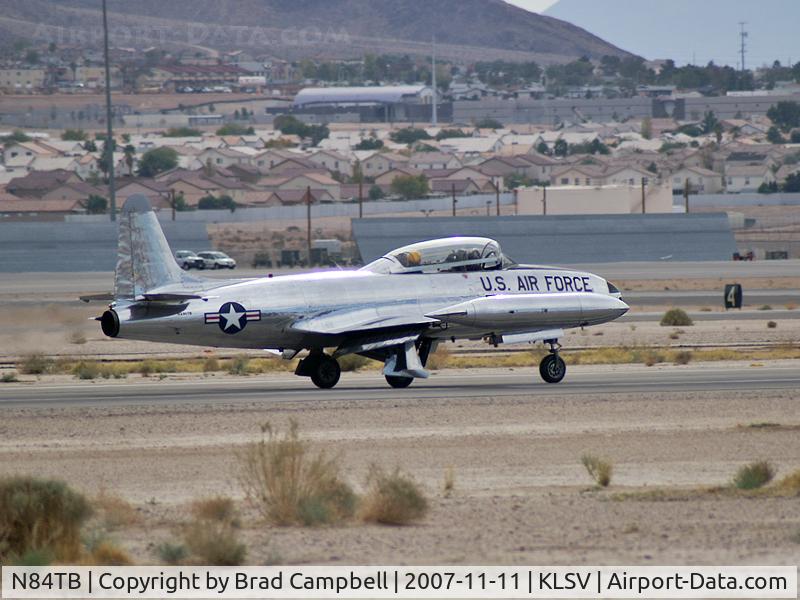 N84TB, Canadair T-33AN Silver Star 3 C/N T33-129, Thunder Five, Inc. - Wilmington, Delaware / Lockheed-Canadair T-33 - Shooting Star or Canadair CT-33 Silver Star Mk.3