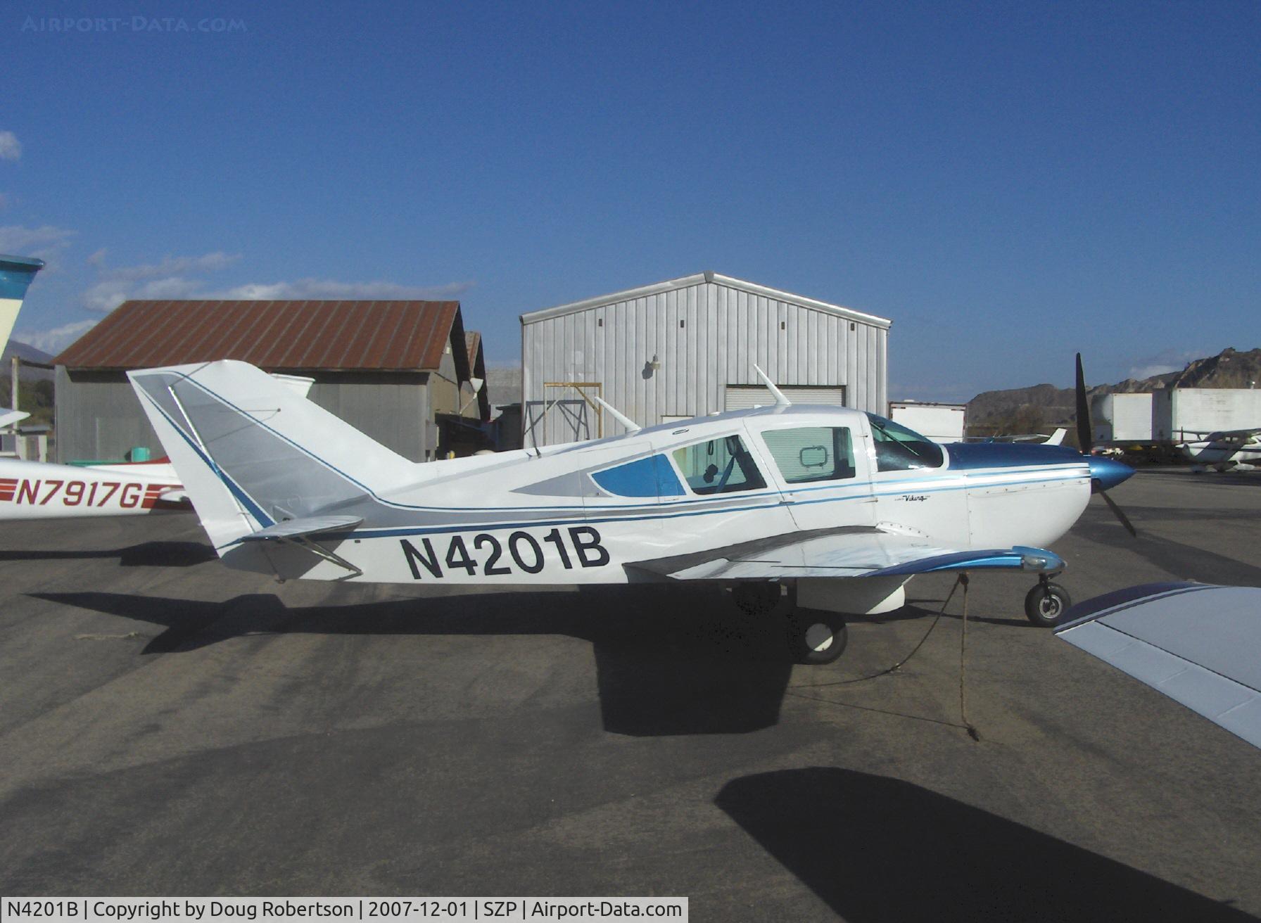 N4201B, 1975 Bellanca 17-30A Viking C/N 75-30775, 1975 Bellanca 17-30A SUPER VIKING, Continental IO-520-K 300 Hp