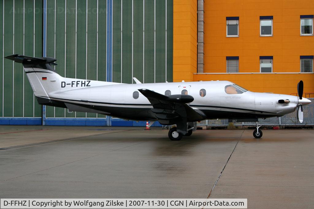 D-FFHZ, 2007 Pilatus PC-12/47 C/N 847, visitor