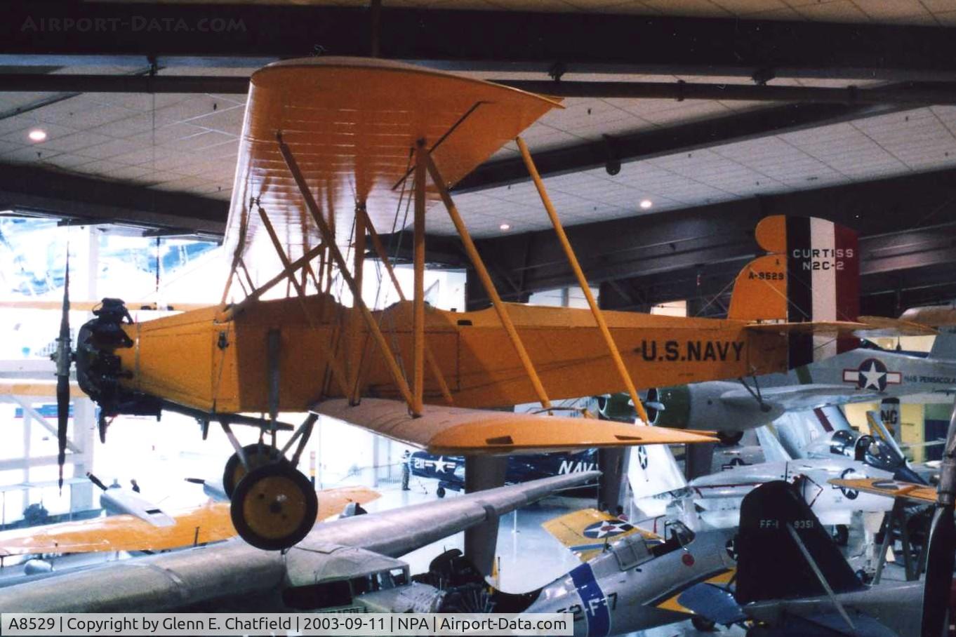 A8529, 1929 Curtiss N2C-2 Fledgling C/N 4, Curtiss Fledgling at the National Museum of Naval Aviation