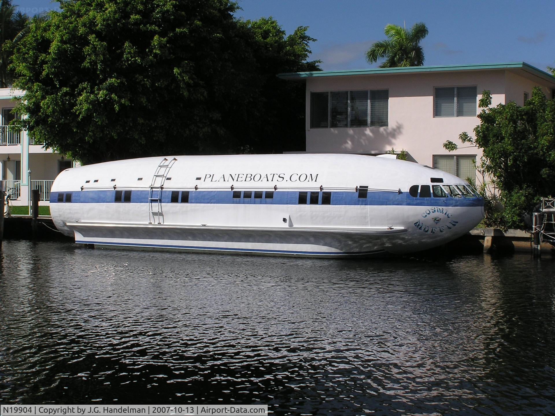 N19904, 1939 Boeing SA-307B Stratoliner C/N 1997, former Boeing Stratoliner belonging to Howard Hughes in Ft. Lauderdale FL