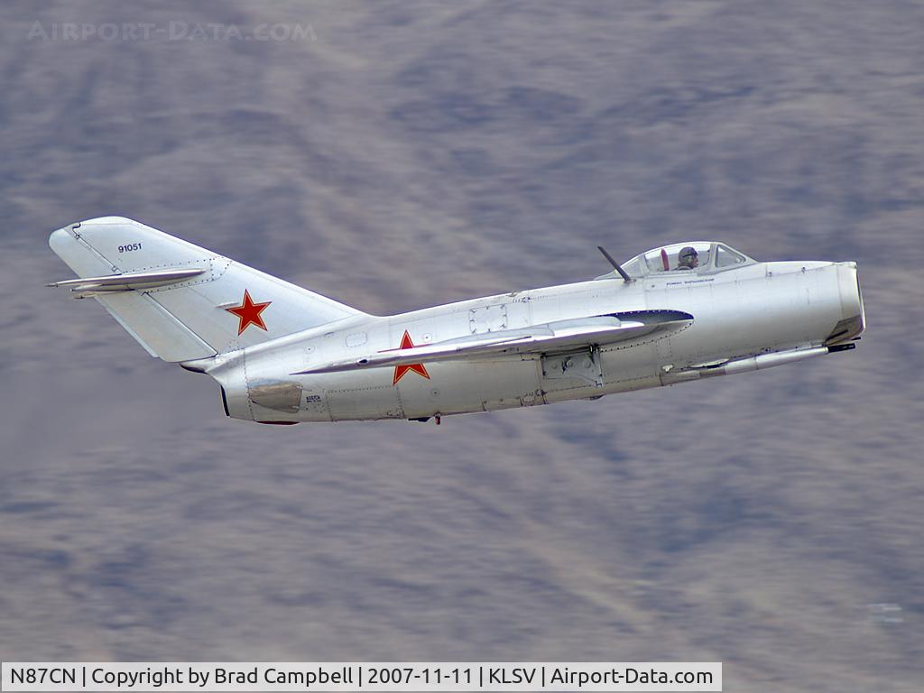 N87CN, Mikoyan-Gurevich MiG-15 C/N 910-51, Air Museum Planes of Fame - Chino, California / State Aircraft Factories - Mikoyan-Gurevich Mig-15 Fagot