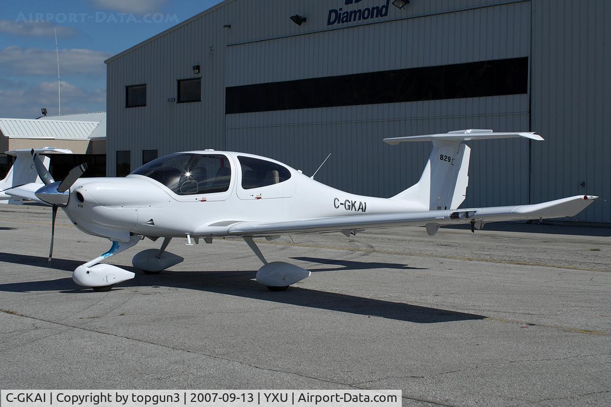 C-GKAI, 2007 Diamond DA-40 Diamond Star C/N 40.829, Serial 40.829