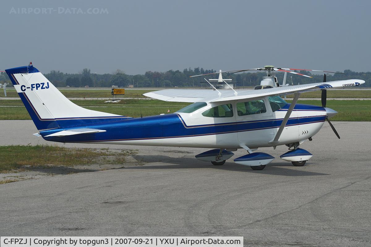 C-FPZJ, 1964 Cessna 182G Skylane C/N 18255512, Parked on Ramp III.