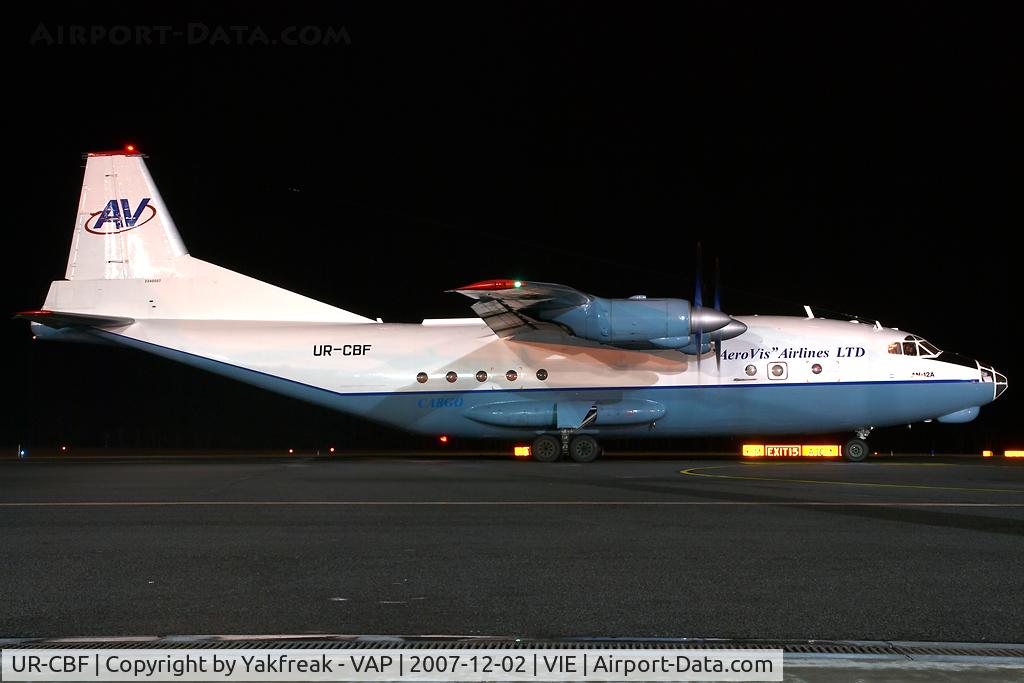 UR-CBF, Antonov An-12A C/N 2340507, Aerovis Antonov 12