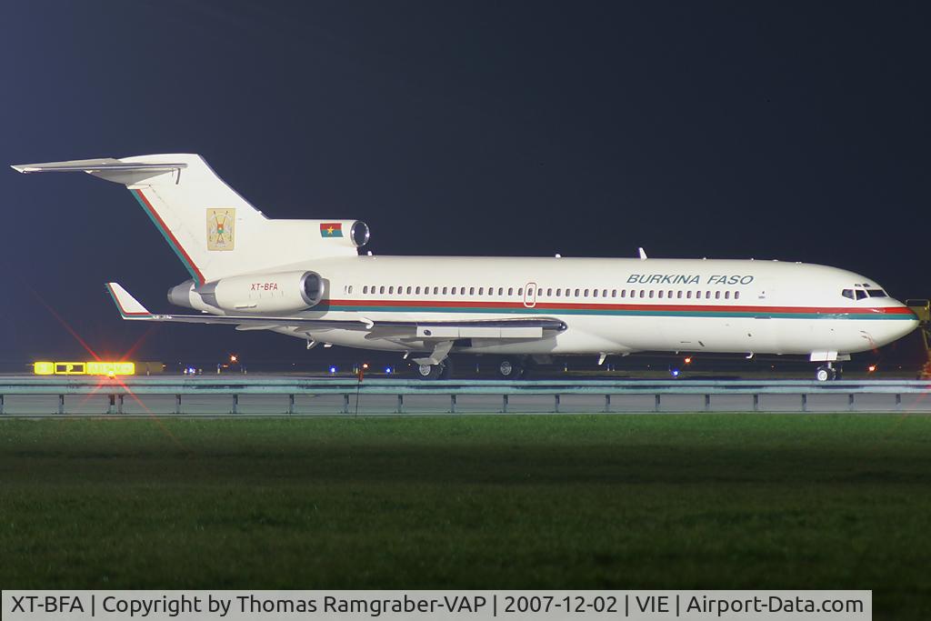 XT-BFA, 1981 Boeing 727-282 C/N 22430, Burkina Faso - Government Boeing 727-200
