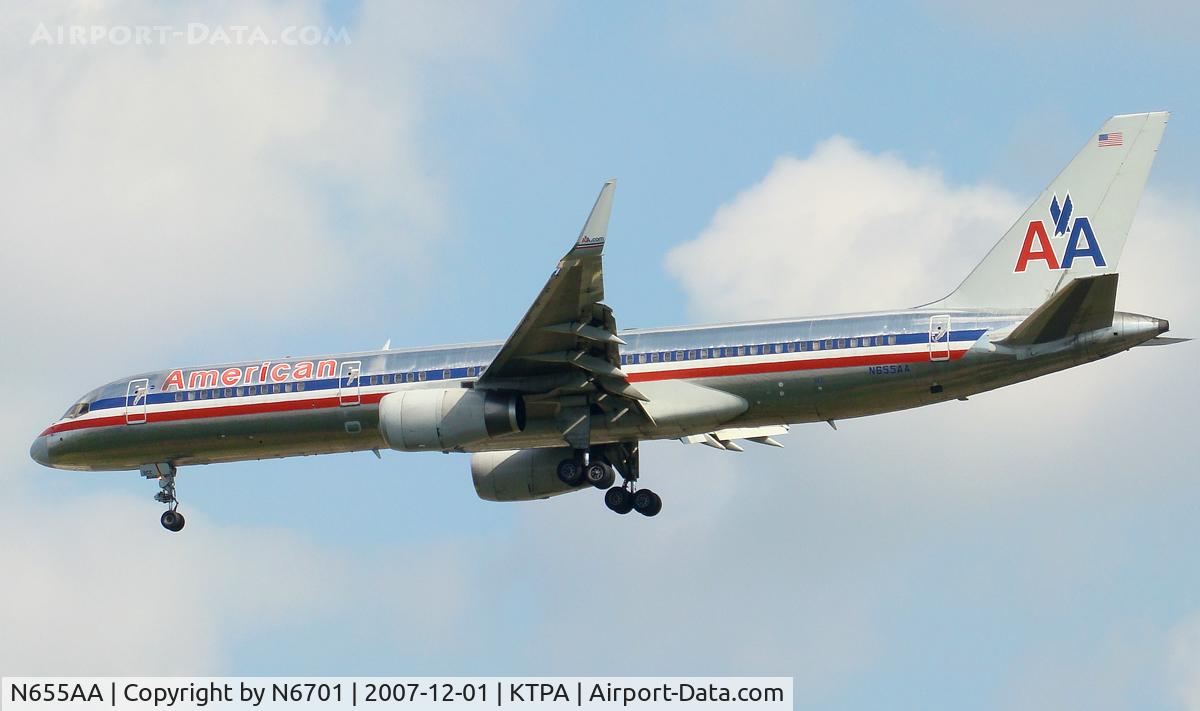 N655AA, 1991 Boeing 757-223 C/N 24613, TPA