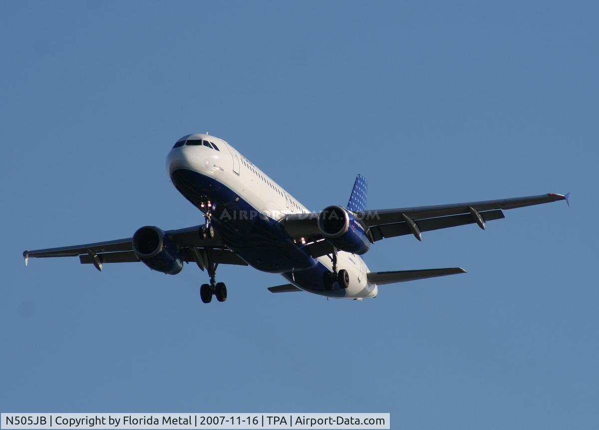 N505JB, 2000 Airbus A320-232 C/N 1173, Jet Blue