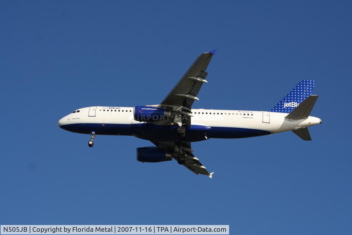 N505JB, 2000 Airbus A320-232 C/N 1173, Jet Blue