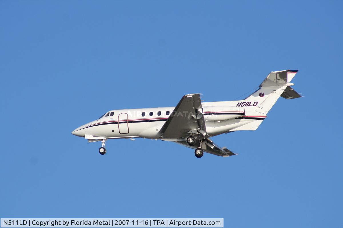 N511LD, 1982 British Aerospace HS.125-700A C/N NA-0333, HS700