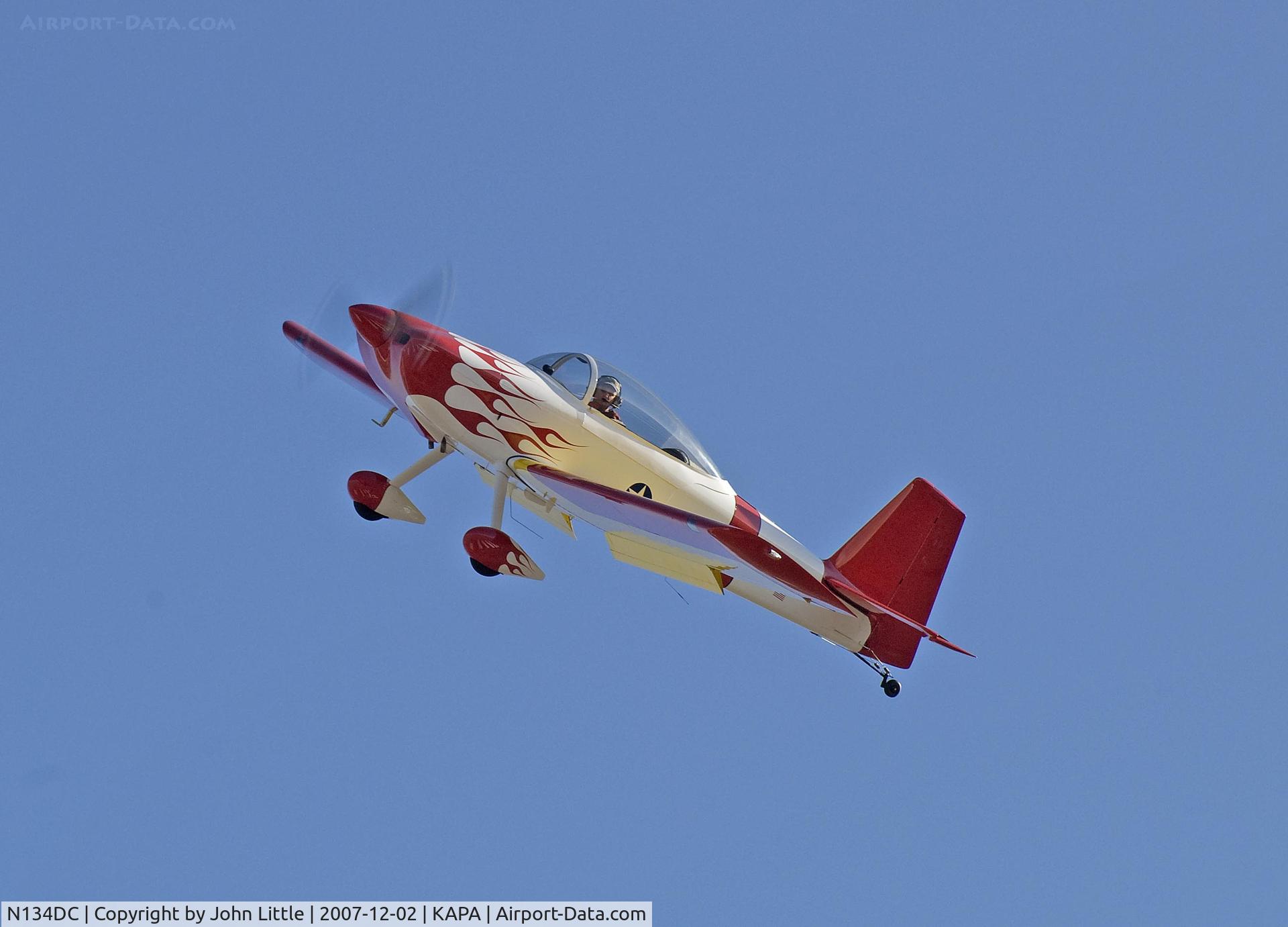 N134DC, 2003 Vans RV-8 C/N 8-1116, Approach to 17L