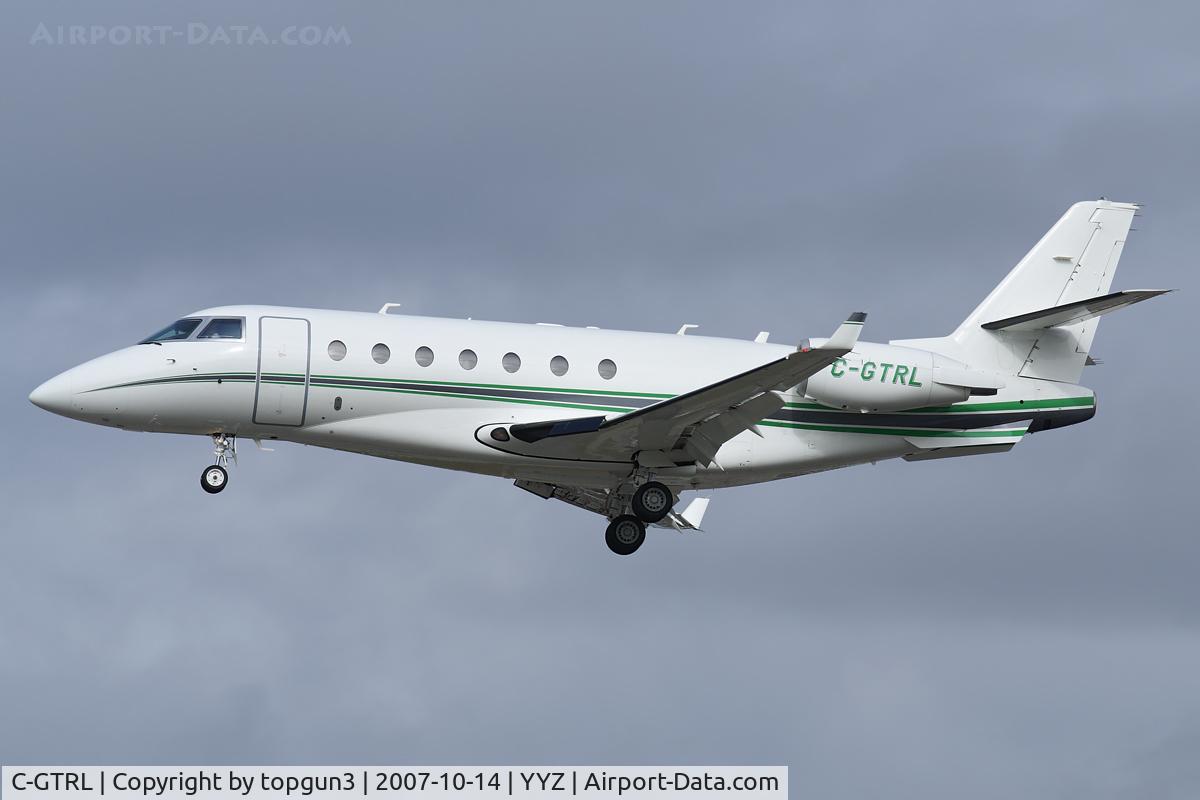 C-GTRL, 2005 Israel Aircraft Industries Gulfstream 200 C/N 112, Short final for RWY23.