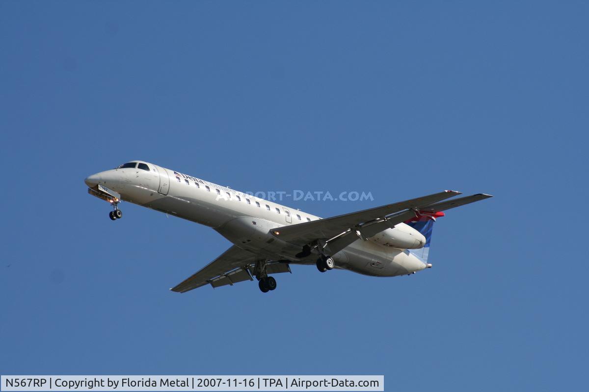 N567RP, 2003 Embraer EMB-145LR C/N 145698, Delta Connection