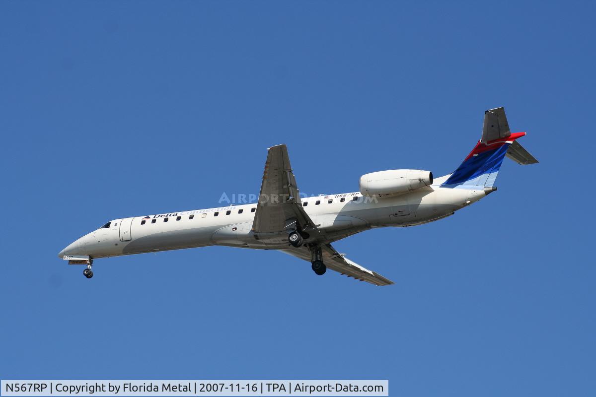 N567RP, 2003 Embraer EMB-145LR C/N 145698, Delta Connection