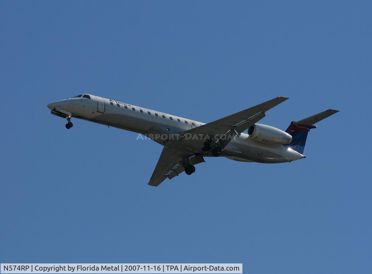N574RP, 2004 Embraer ERJ-145LR (EMB-145LR) C/N 14500845, Delta Connection