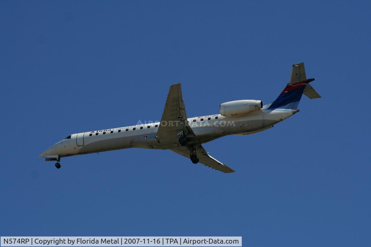 N574RP, 2004 Embraer ERJ-145LR (EMB-145LR) C/N 14500845, Delta Connection