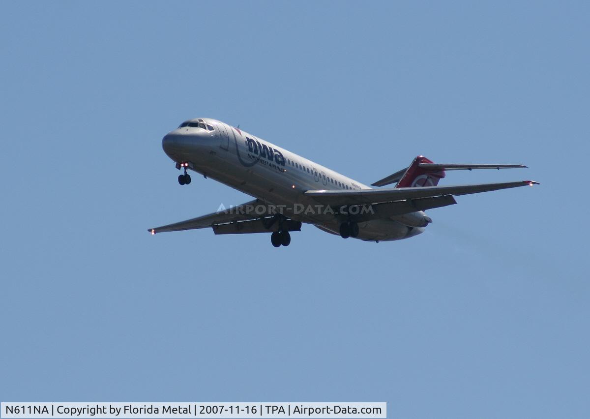 N611NA, 1969 Douglas DC-9-32 C/N 47435, Northwest