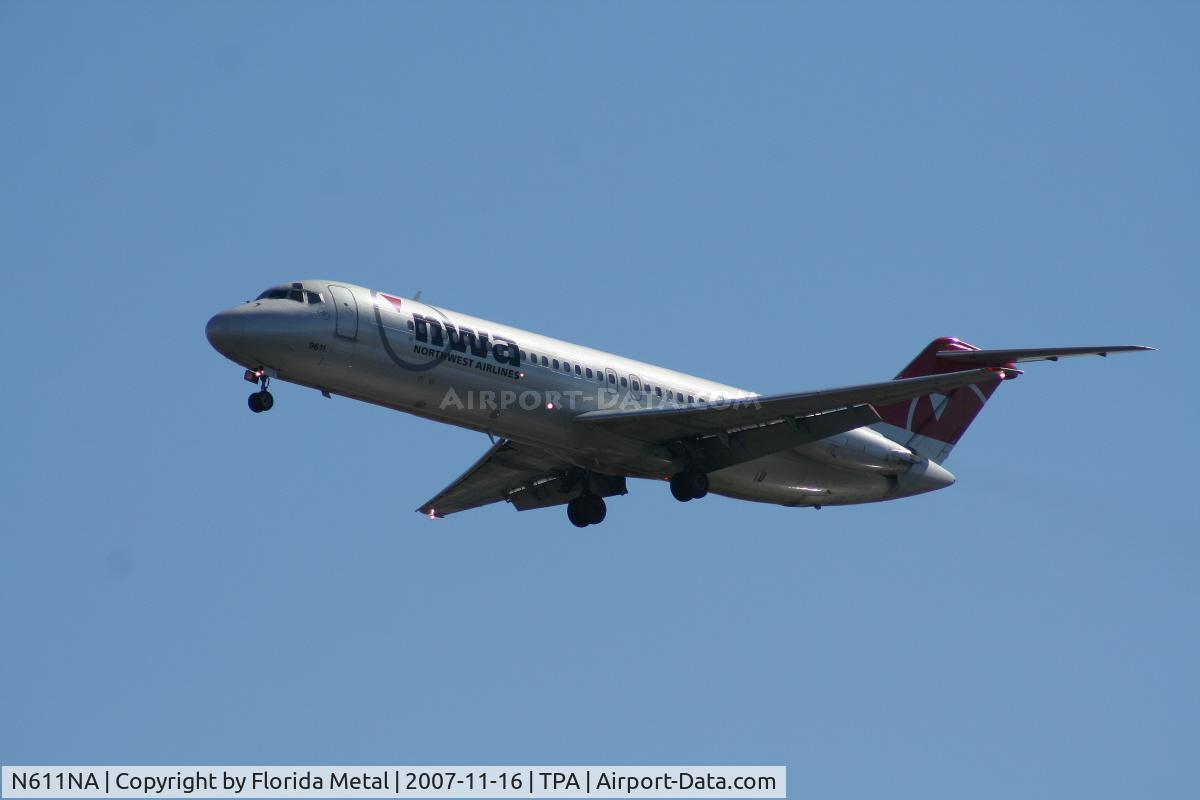 N611NA, 1969 Douglas DC-9-32 C/N 47435, Northwest