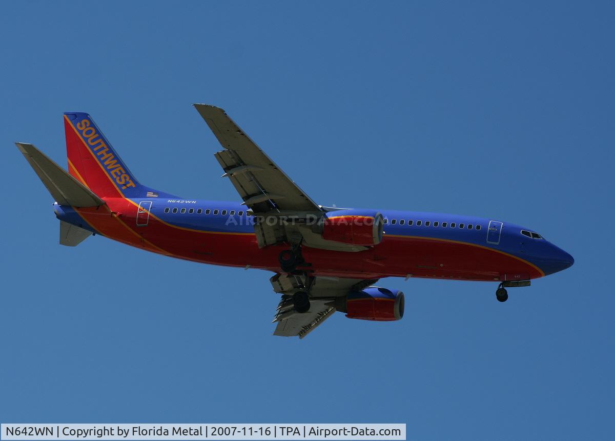 N642WN, 1997 Boeing 737-3H4 C/N 27715, Southwest