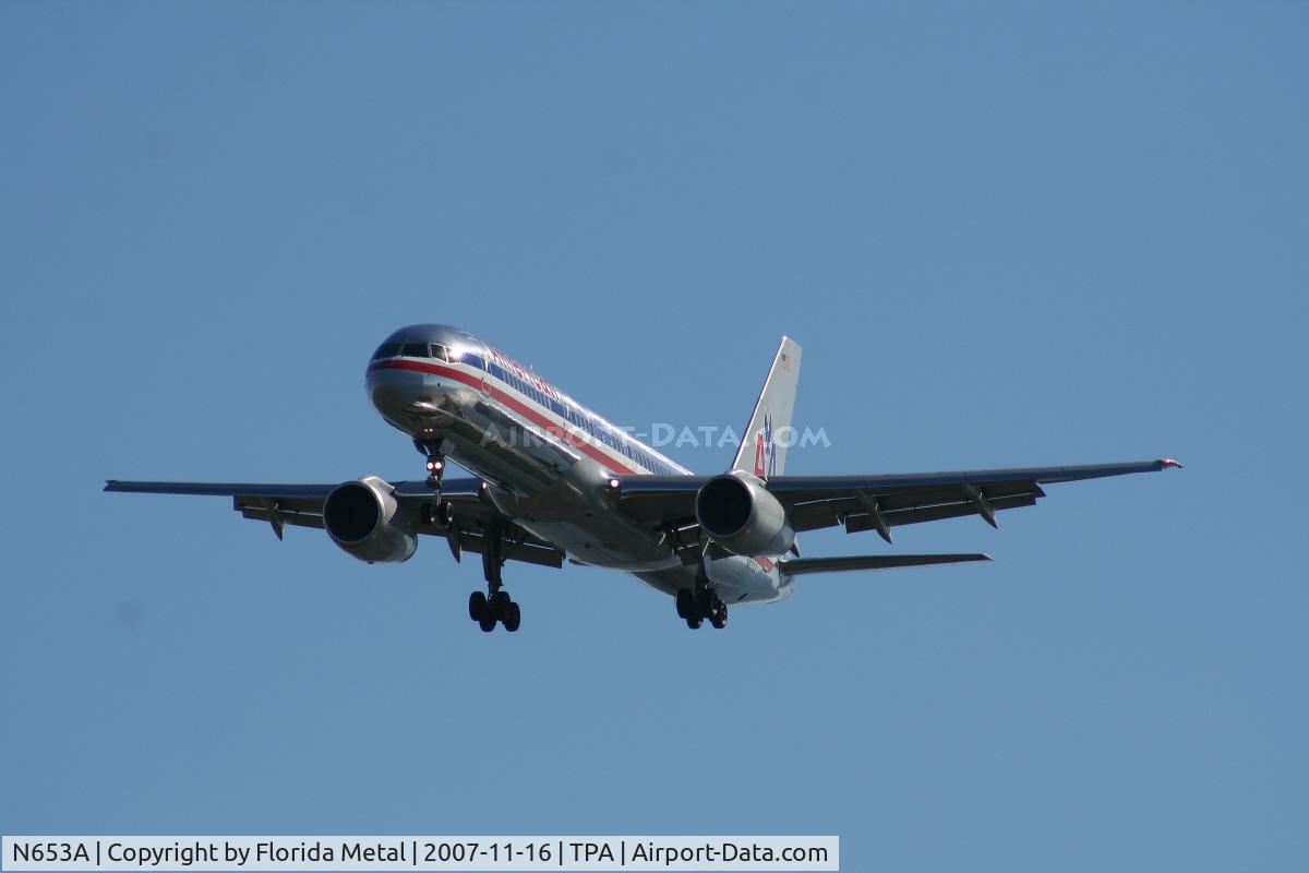 N653A, 1991 Boeing 757-223 C/N 24611, American