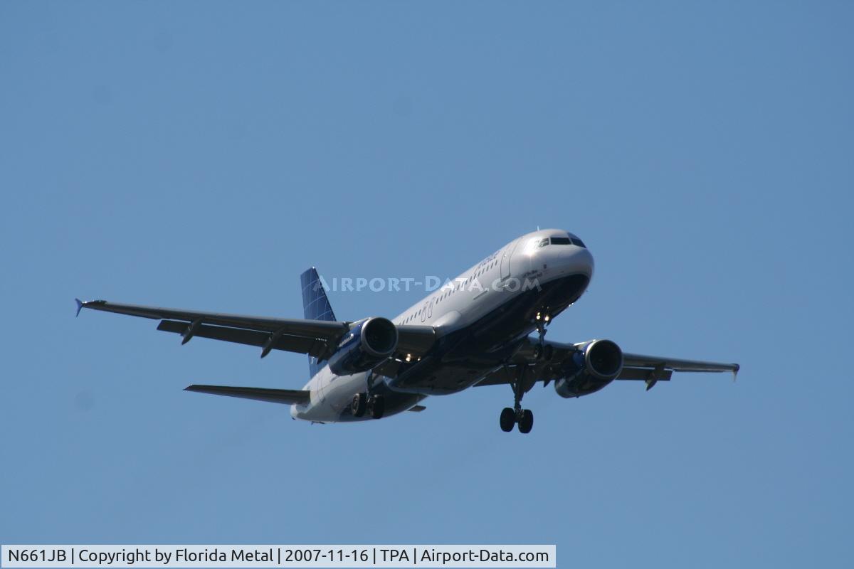 N661JB, 2007 Airbus A320-232 C/N 3228, Jet Blue