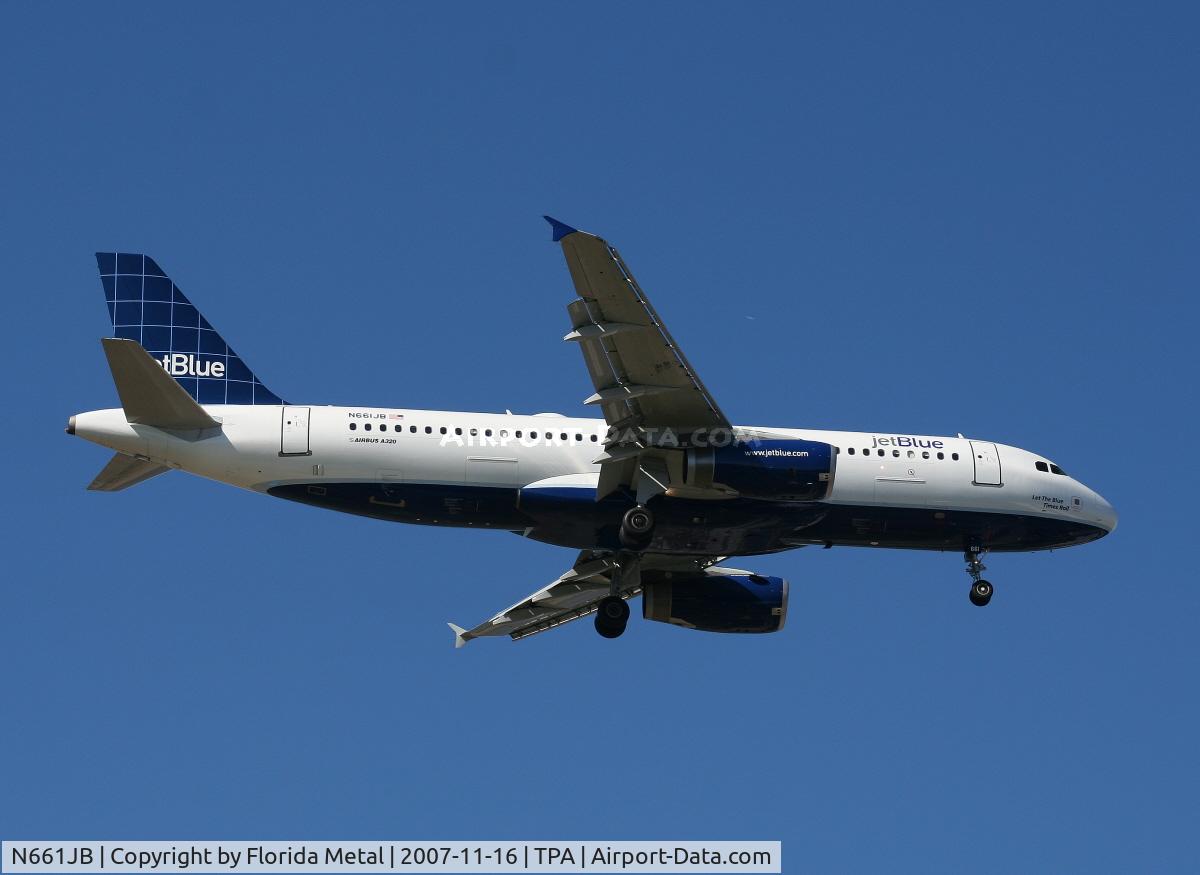 N661JB, 2007 Airbus A320-232 C/N 3228, Jet Blue