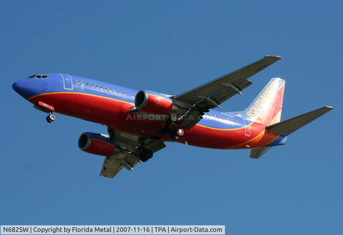 N682SW, 1986 Boeing 737-3Y0 C/N 23496, Southwest