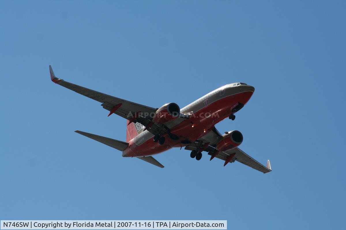 N746SW, 1999 Boeing 737-7H4 C/N 29798, Southwest