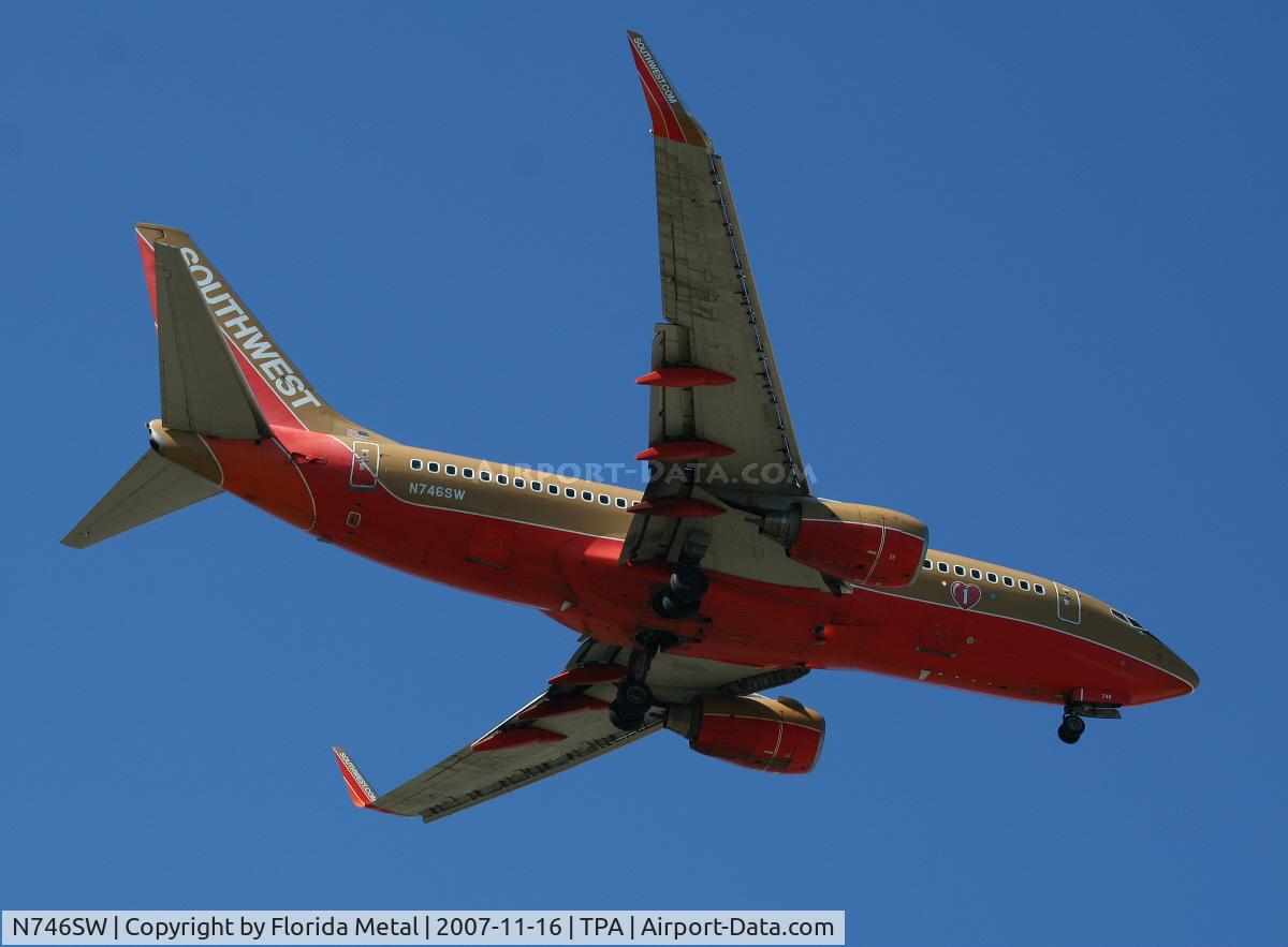 N746SW, 1999 Boeing 737-7H4 C/N 29798, Southwest