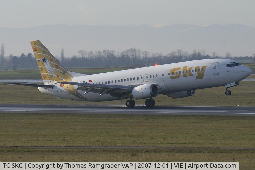 TC-SKG, 1991 Boeing 737-4Q8 C/N 25371, Sky Airlines Boeing 737-400