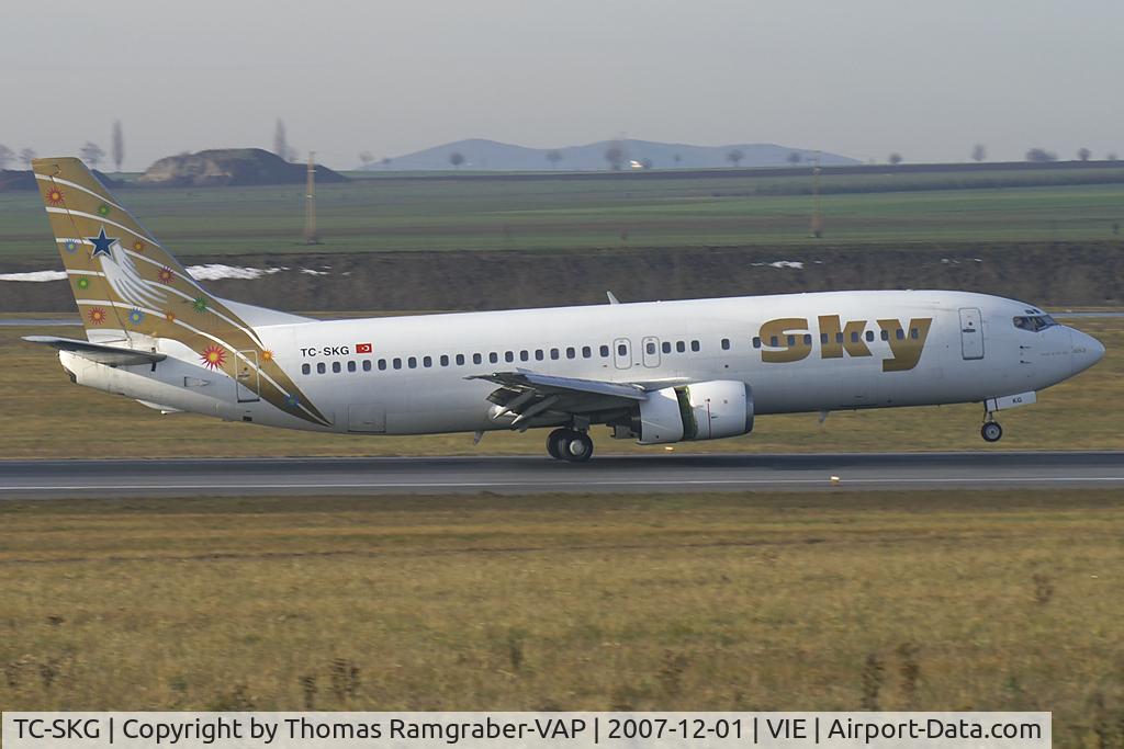 TC-SKG, 1991 Boeing 737-4Q8 C/N 25371, Sky Airlines Boeing 737-400