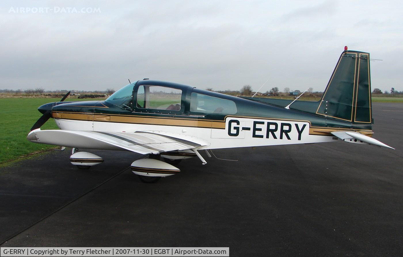 G-ERRY, 1978 Grumman American AA-5B Tiger C/N AA5B-0725, Grumman AA-5B at Turweston