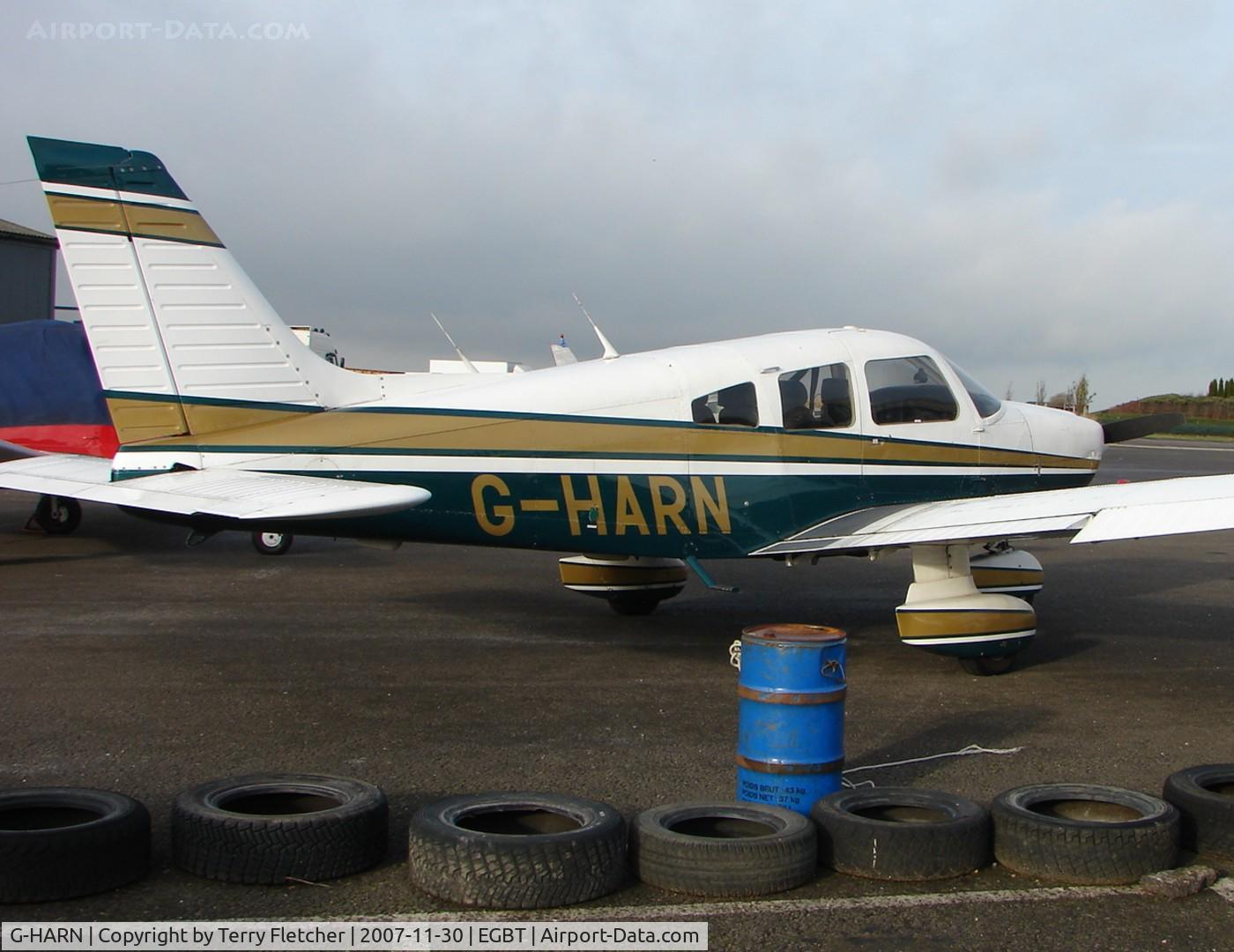 G-HARN, 1982 Piper PA-28-181 Cherokee Archer II C/N 28-8290108, Pa-28-181 at Turweston