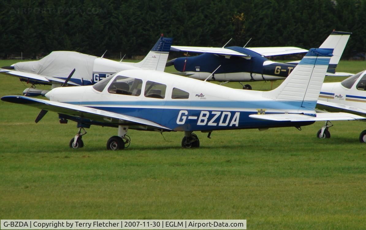 G-BZDA, 2000 Piper PA-28-161 Warrior III C/N 28-42087, Pa-28-161 at White Walthamm