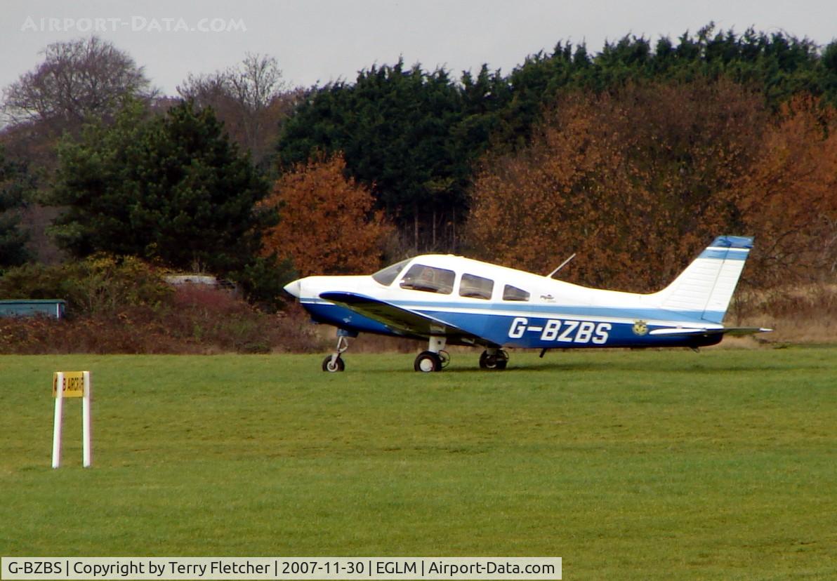 G-BZBS, 2000 Piper A-28-161 Cherokee Warrior III C/N 2842080, PA28-161 at White Waltham