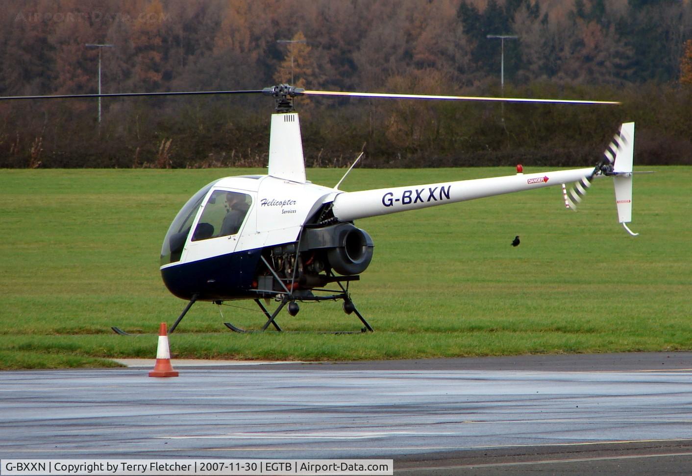 G-BXXN, 1987 Robinson R22 Beta II C/N 0720, R22 Beta at Wycombe Air Park - Booker Airfield