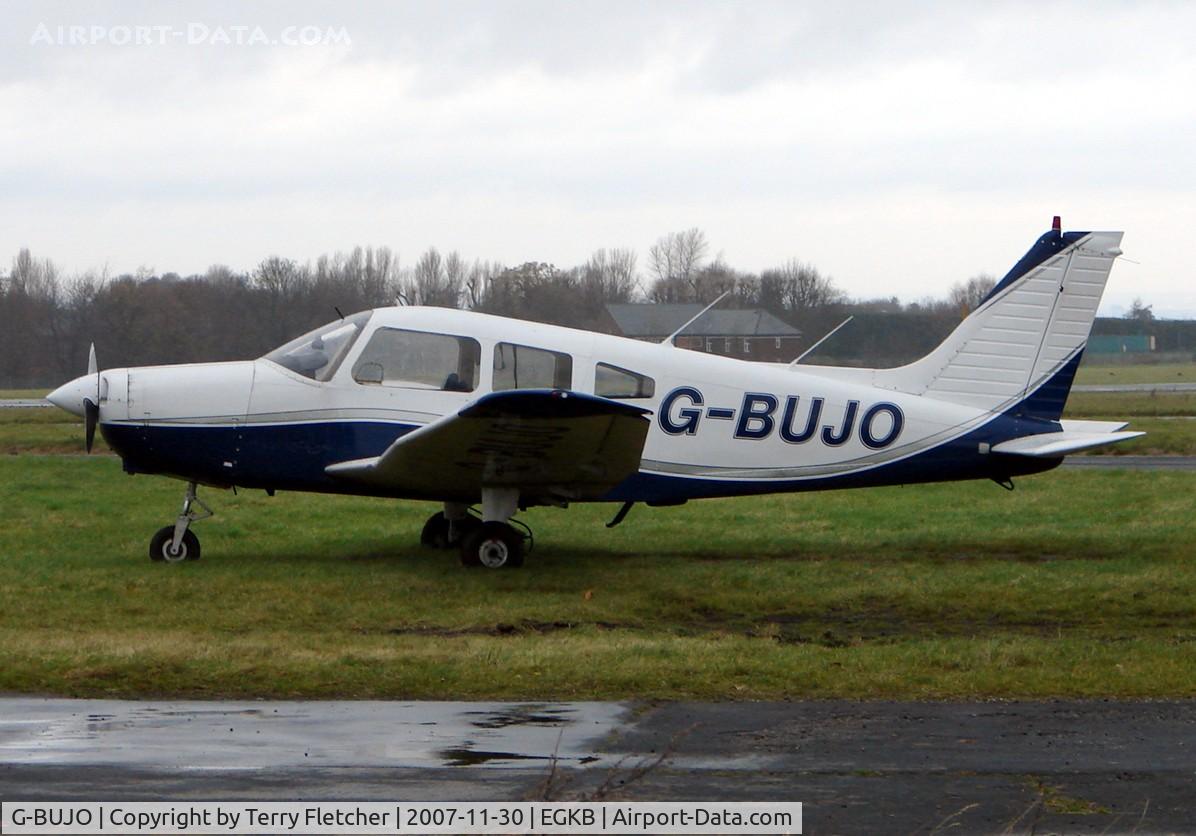 G-BUJO, 1977 Piper PA-28-161 Cherokee Warrior II C/N 28-7716077, Pa-28-161 at Biggin Hill