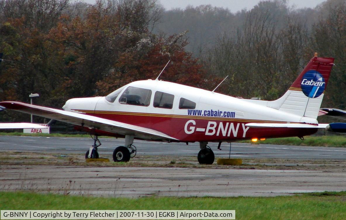 G-BNNY, 1980 Piper PA-28-161 Cherokee Warrior II C/N 28-8016084, Pa-28-161 at Biggin Hill