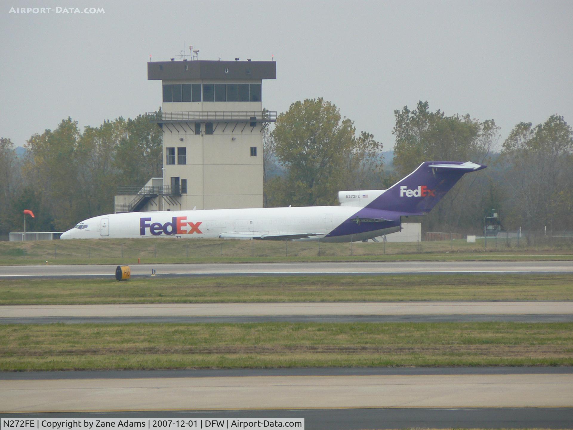 N272FE, 1980 Boeing 727-233F C/N 22037, Sad end for a 727 - at DFW Public Safety Department training aid at DFW airport