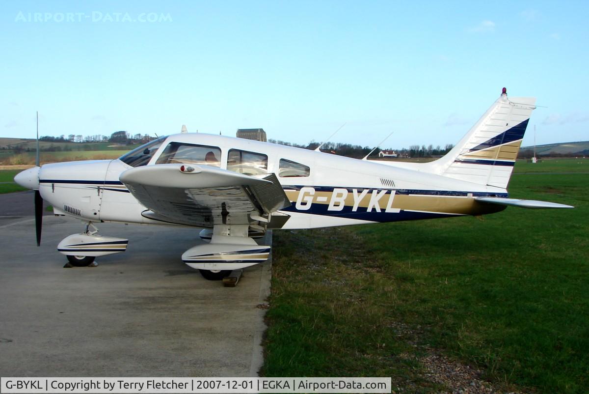 G-BYKL, 1979 Piper PA-28-181 Cherokee Archer II C/N 28-8090162, Pa-28-161 at Shoreham Airport