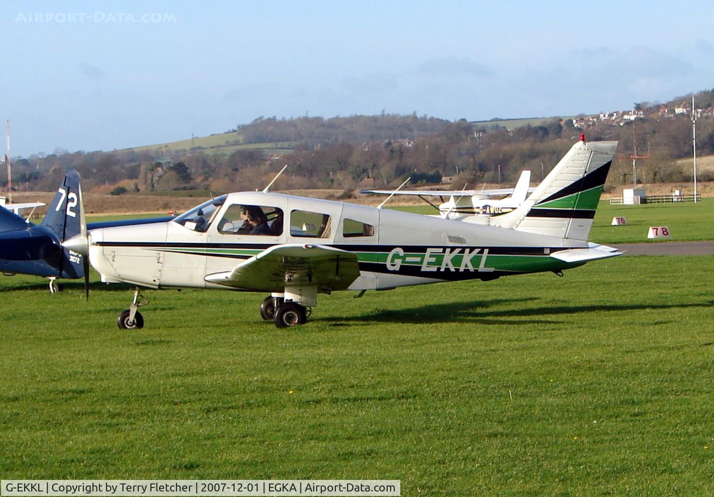 G-EKKL, 1984 Piper PA-28-161 Warrior II C/N 28-8416087, Pa-28-161 at Shoreham Airport