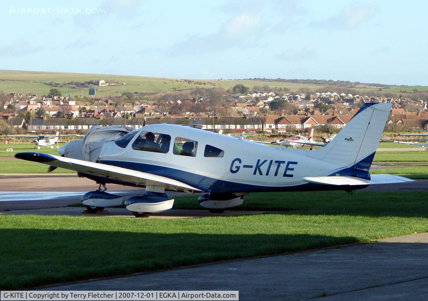 G-KITE, 1984 Piper PA-28-181 Cherokee Archer II C/N 28-8490053, Piper Pa-28-181 at Shoreham Airport