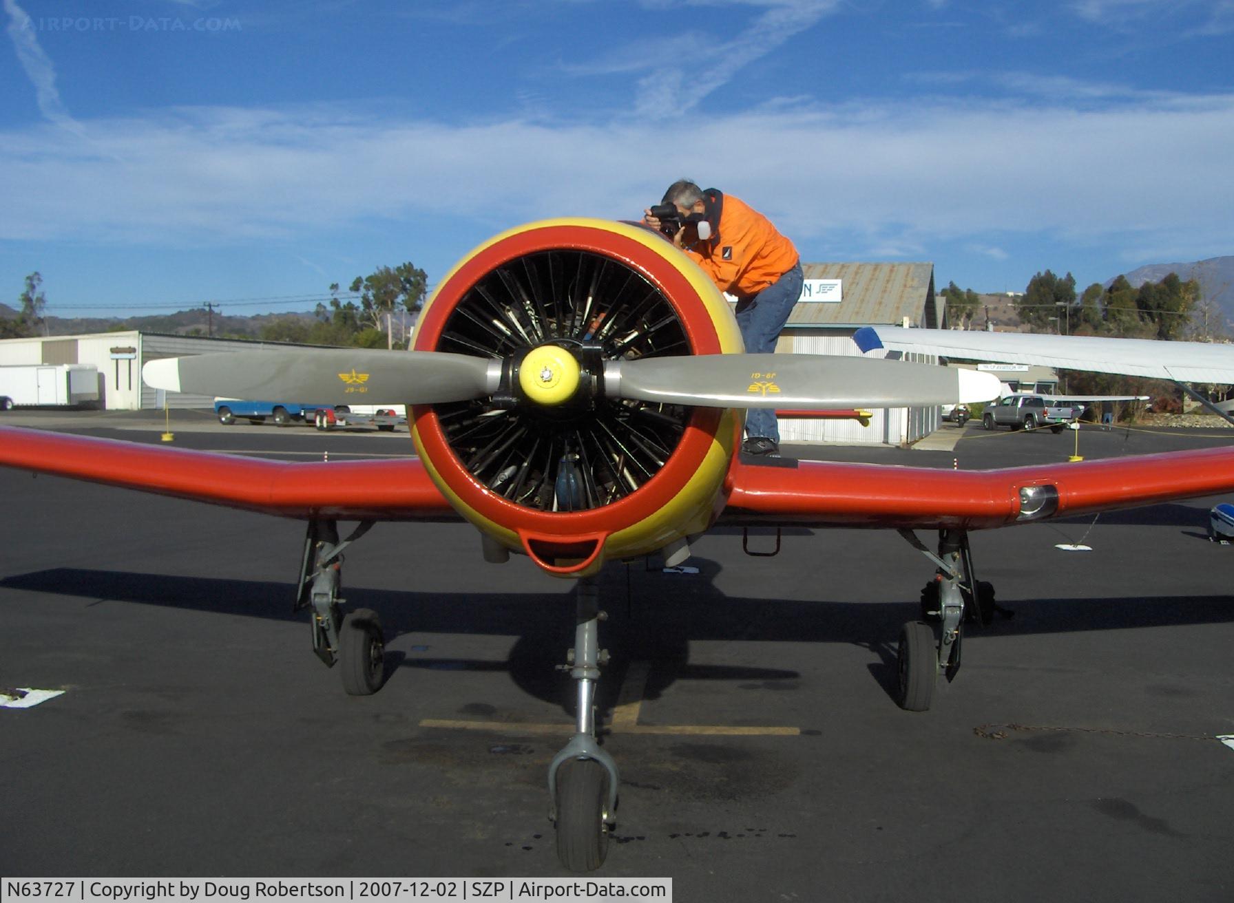 N63727, 1977 Nanchang CJ-6A C/N 1832035, 1977 Nanchang China CJ-6A, Huosai 6A 9 cylinder radial 285 Hp