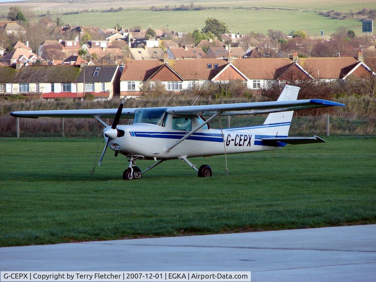 G-CEPX, 1983 Cessna 152 C/N 152-85792, Cessna 152 at Shoreham Airport