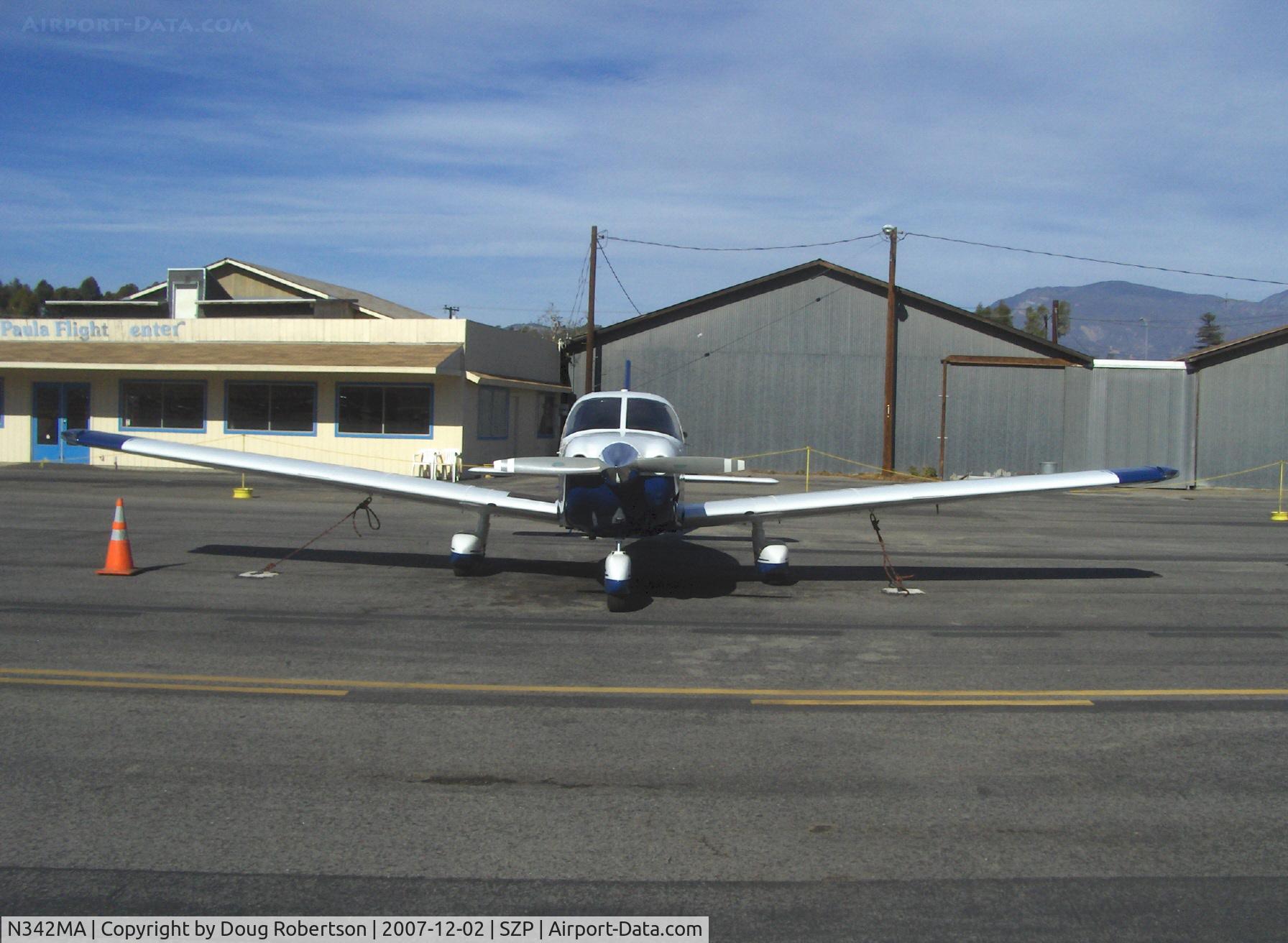 N342MA, 1996 Piper PA-28-181 C/N 2843042, 1996 piper PA-28-181 ARCHER III, Lycoming O-360-A1D 180 Hp